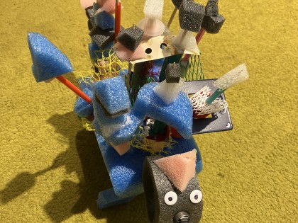 De Afvaljuf - workshop  met plastic afval