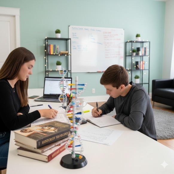 Huiswerkbegeleiding Huizen