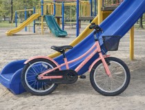 Imagine tegen de glijbaan