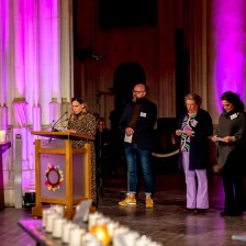 De namen worden gelezen