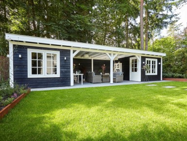 Trendhout Overkapping met schuur Almere (10)2