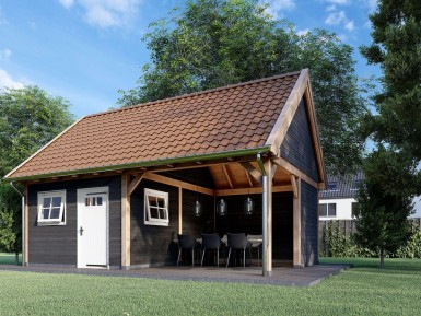 Buitenverblijf met zadeldak Almere (18)2