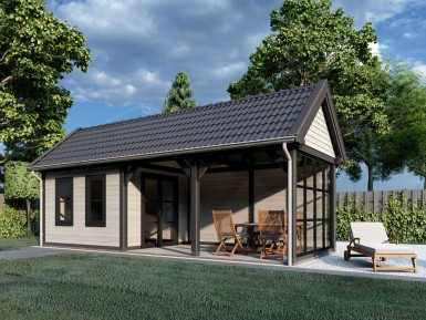 Buitenverblijf met zadeldak Almere (21)2