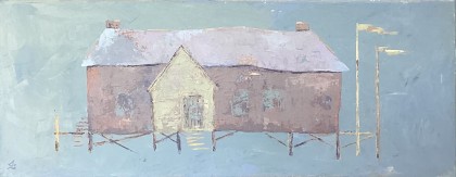 Hoog op het strand 20 x 50